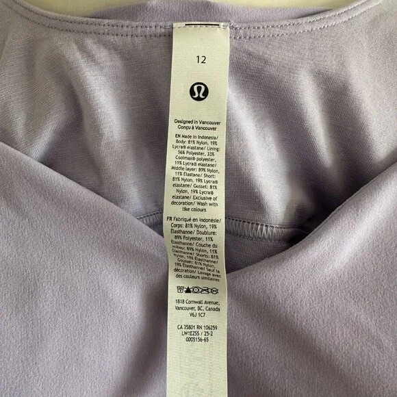 🌸 **NWT Lululemon Align™ Dress - Size 12 - Purple/Lavender** 🌸 - Picture 10 of 10